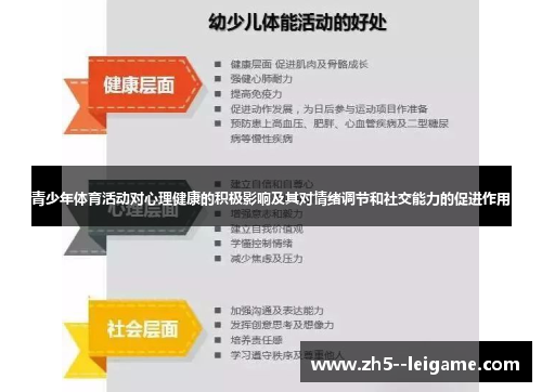 青少年体育活动对心理健康的积极影响及其对情绪调节和社交能力的促进作用